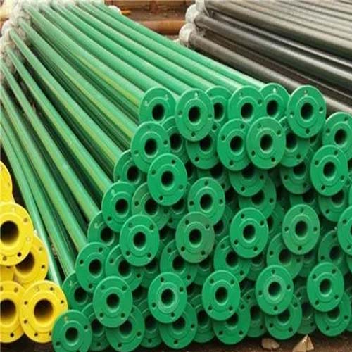 宣城涂塑钢管施工案例